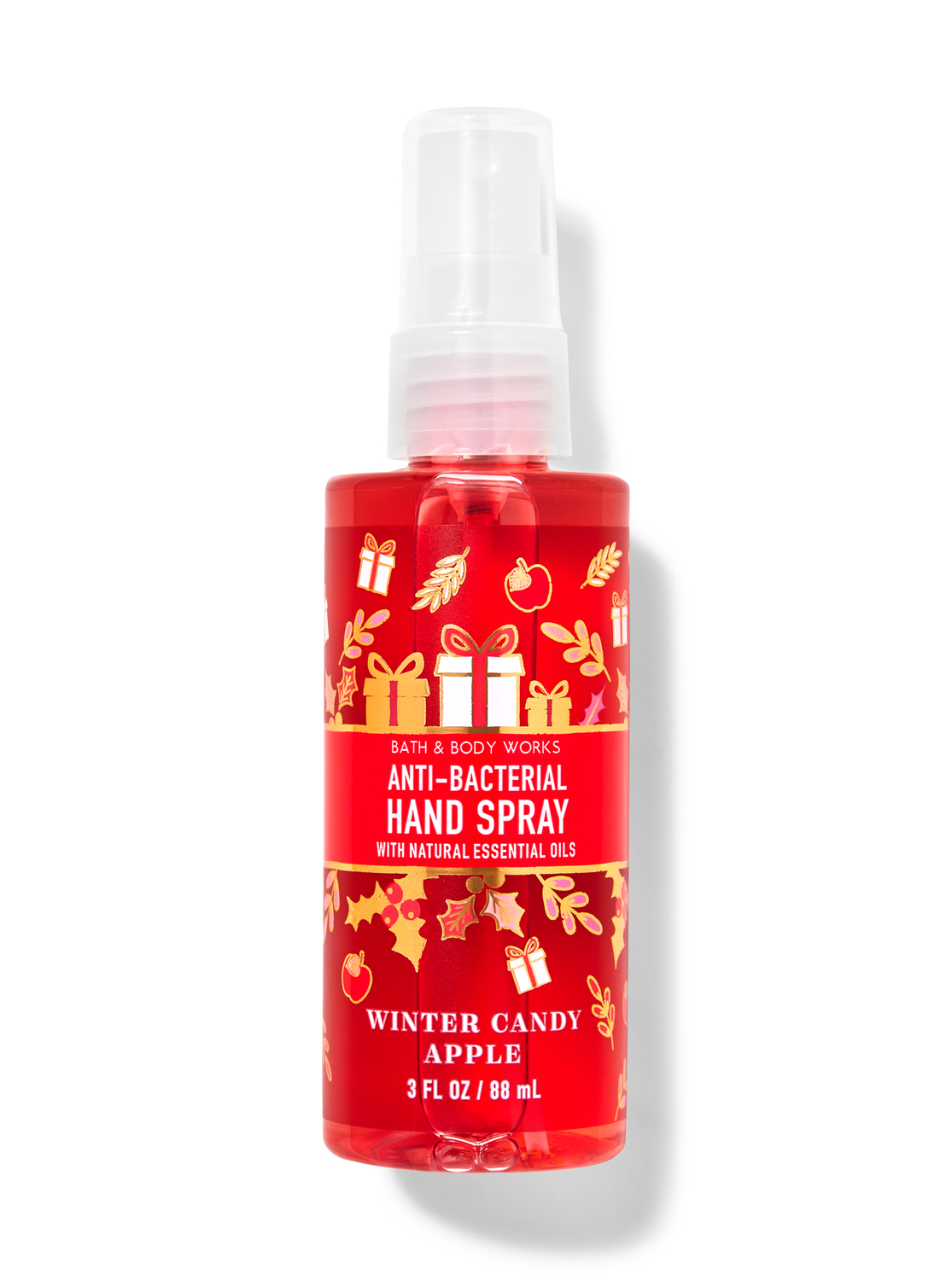 winter candy apple hand sanitizer bath and body works