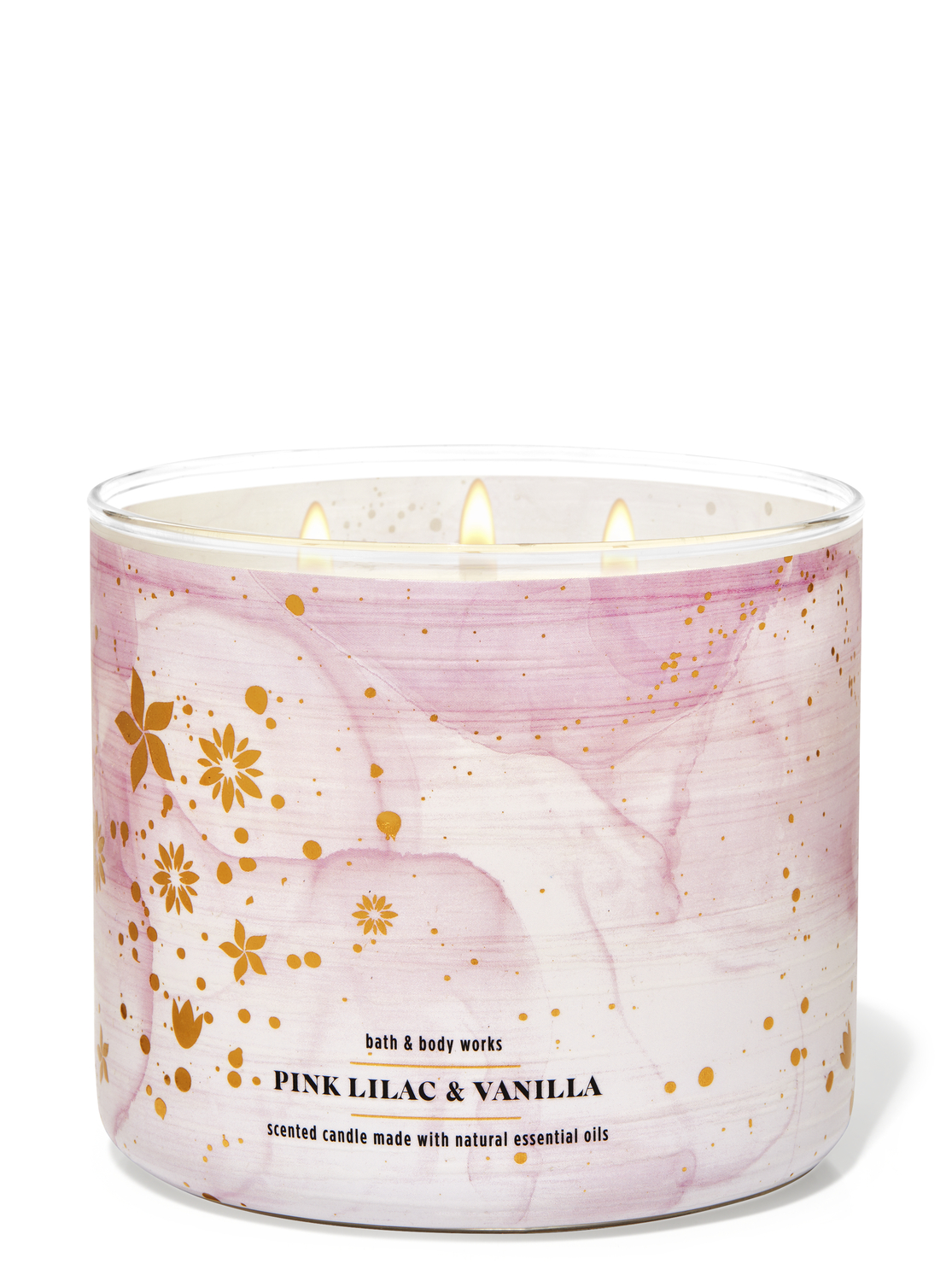 bath and body works rose and vanilla candle