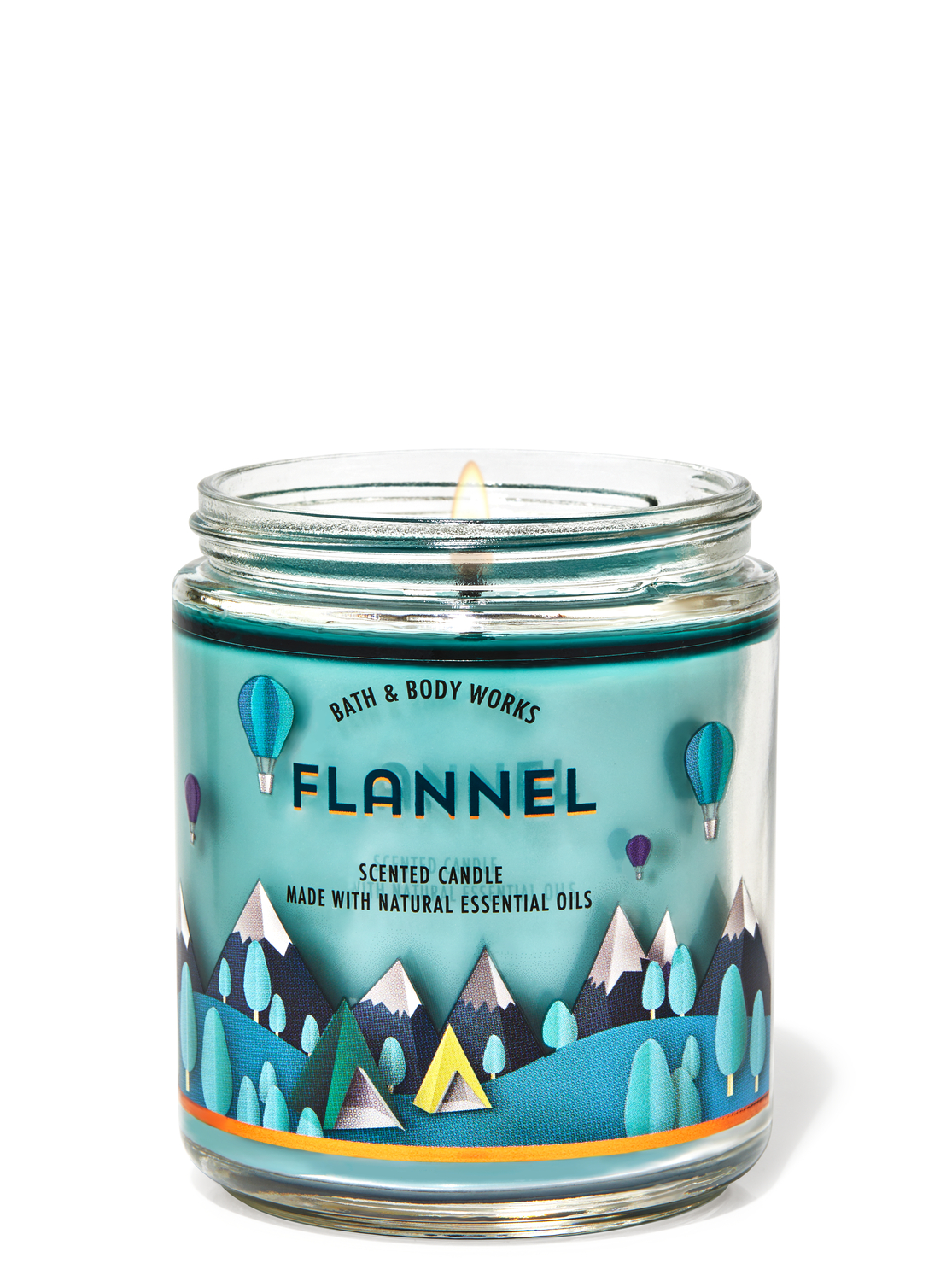 flannel candle bath and body works