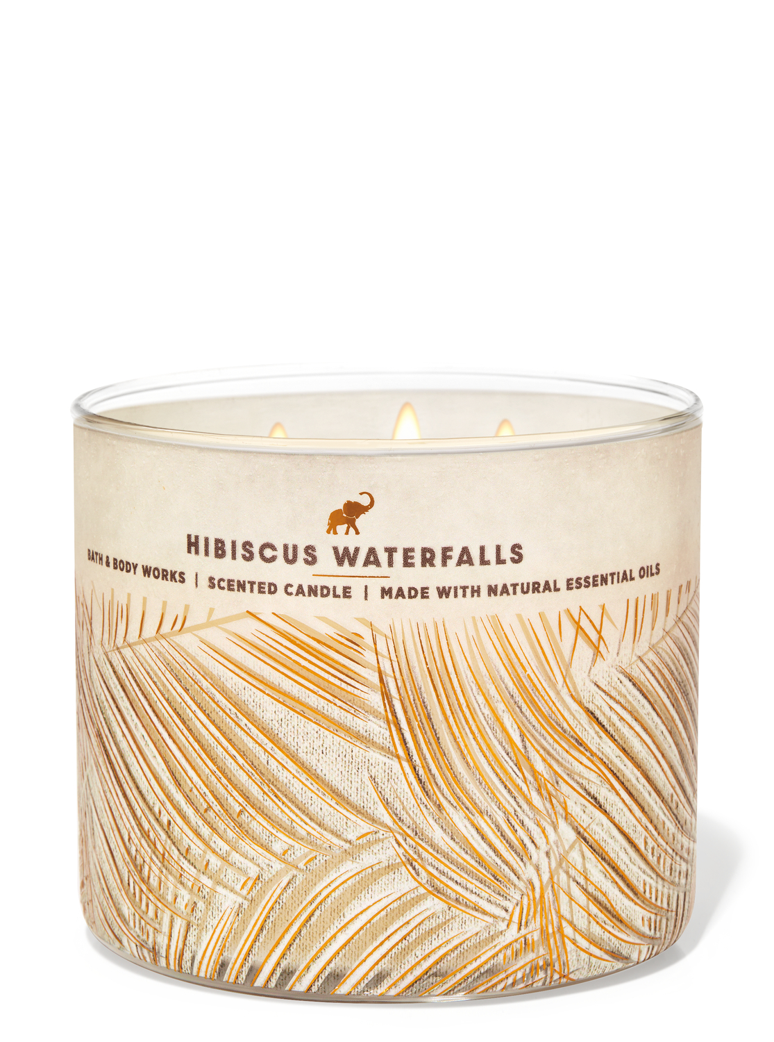 Buy Mahogany Teakwood 3-Wick Candle online in Manama